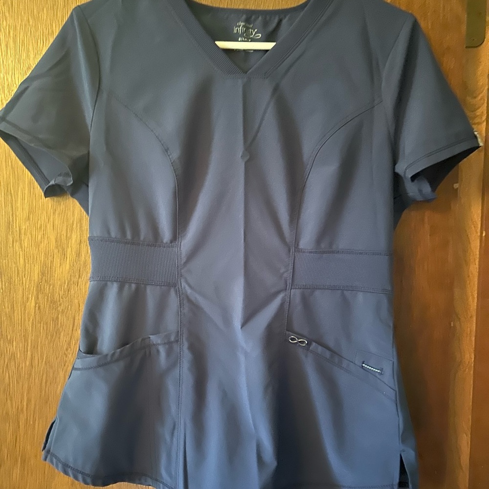 Women’s navy scrubs